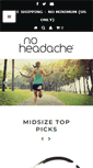 Mobile Screenshot of noheadache.com